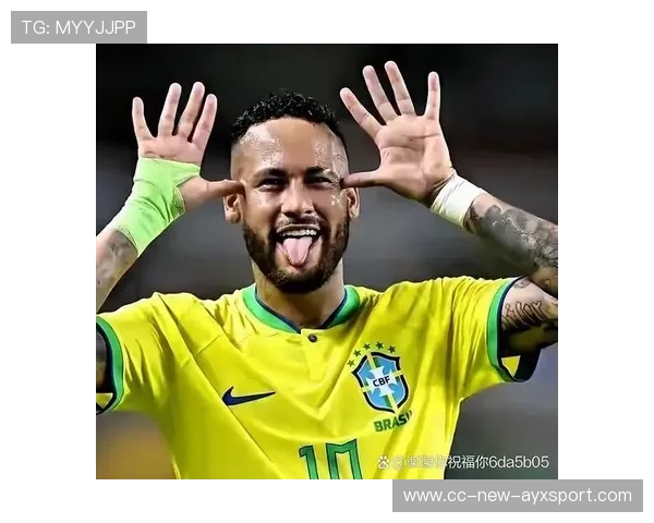 内马尔背身接球后脚腕轻拨形成华丽一传，巴西前场扩张